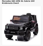 Mercedes G63 AMG XL Cabrio 24V Kinderauto Zwart, Ophalen, Nieuw