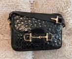 GUCCI onberispelijke tas van krokodillenleer, Handtassen en Accessoires, Ophalen of Verzenden, Zo goed als nieuw, Zwart, Leder