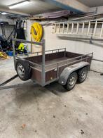 Dubbel as aanhangwagen 750 kg, Auto diversen, Aanhangers en Bagagewagens, Ophalen, Gebruikt