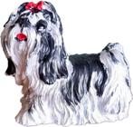 Hondenras Shih-Tzu beelden., Ophalen of Verzenden, Nieuw, Dier