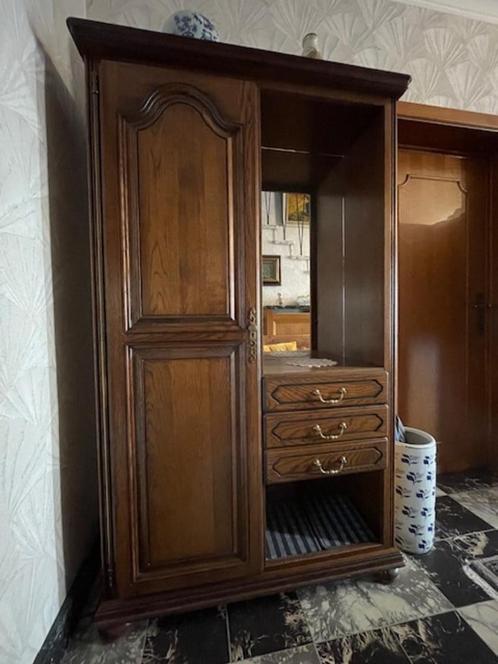 Vestiairekast met spiegel, Huis en Inrichting, Kasten | Kleerkasten, Zo goed als nieuw, 150 tot 200 cm, 100 tot 150 cm, 25 tot 50 cm
