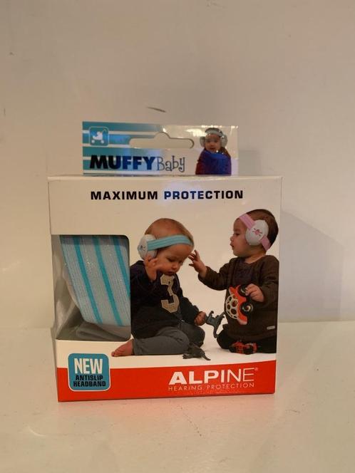 Koptelefoon baby (gehoorbeschermer) - ALPINE Muffy baby blau, Kinderen en Baby's, Overige Kinderen en Baby's, Nieuw, Ophalen