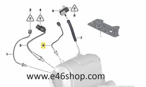 Roetfilter sensor BMW OE 13627809157 ORG NW BMW, Auto-onderdelen, Elektronica en Kabels, BMW, Nieuw, Ophalen of Verzenden