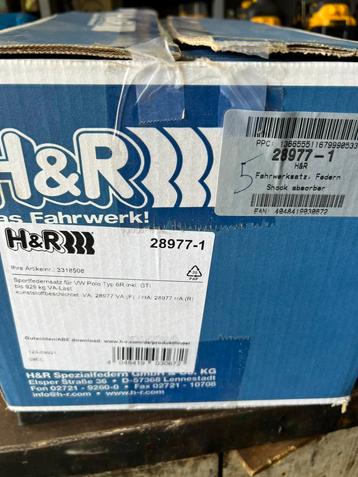Ressort court pour Polo 6R & 6R GTI - H&R 28977-1 beschikbaar voor biedingen