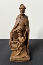 Mooi Beeldje Jozef-Maria-Jezus - 21cm - Kunsthars, Antiek en Kunst, Antiek | Religieuze voorwerpen, Ophalen of Verzenden