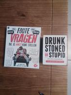 Foute vragen en Drunk,Stoned or Stupid, Boeken, Humor, Ophalen of Verzenden