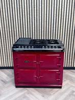Prachtig Fornuis AGA Six Four Bordeaux Rood 4 Ovens!, Elektronische apparatuur, Fornuizen, Ophalen of Verzenden, Grill, Gas