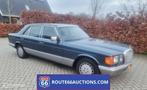 Mercedes-Benz 500 SEL | 1983 | Route 66 Auctions, Auto's, Zwart, Mercedes-Benz, Bedrijf, Handgeschakeld