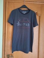 TS gris à motif TTD basic fit - taille M, Gris, Général, Enlèvement, Taille 48/50 (M)