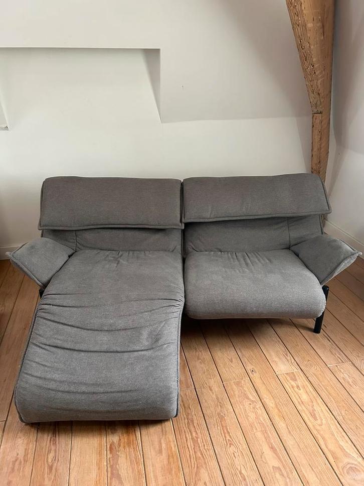 Original Cassina Veranda designer grijs grise double, Huis en Inrichting, Zetels | Zetels en Chaises Longues, Gebruikt, Tweepersoons