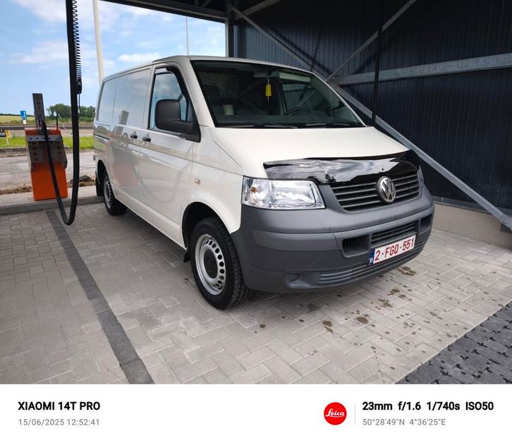 VW Transporter T5, Auto's, Volkswagen, Particulier, Transporter, Diesel, Overige carrosserie, 5 deurs, Handgeschakeld, Wit, Ophalen