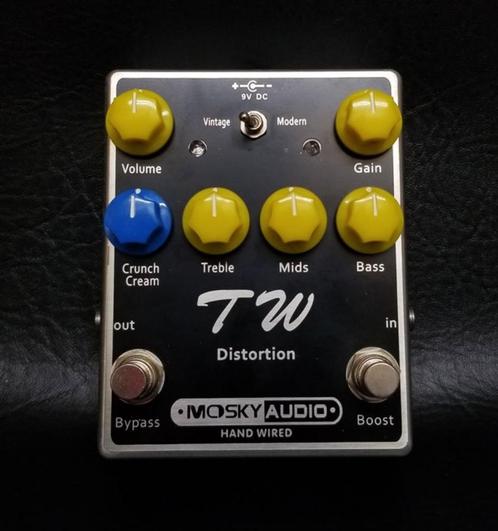 Mosky Audio TW Distortion ( 5150 high Gain)- Black, Muziek en Instrumenten, Effecten, Zo goed als nieuw, Distortion, Overdrive of Fuzz