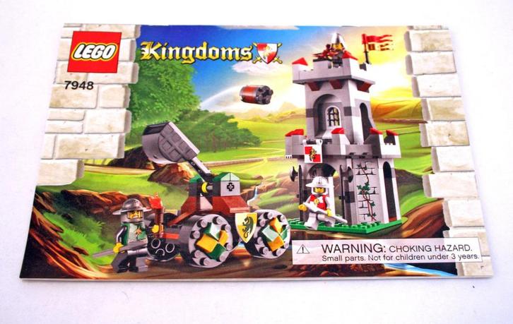 LEGO Castle Kingdoms 7948 Outpost Attack, Kinderen en Baby's, Speelgoed | Duplo en Lego, Zo goed als nieuw, Lego, Complete set