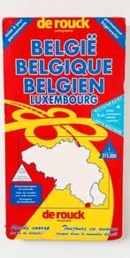 OBJET DE COLLECTION. 🌍 Carte/plan de la Belgique et du Luxe, Collections, Wegenkaart, verzamelen, retro, vintage, België, Luxemburg.