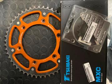 Motocros ketting set ktm/gasgas beschikbaar voor biedingen