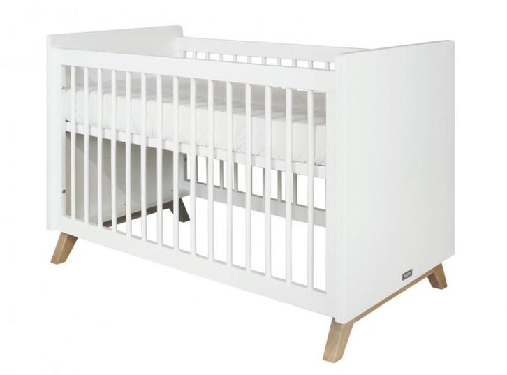 Bopita ledikant Lynn 60 x 120 - wit, Kinderen en Baby's, Babywiegjes en Ledikanten, Gebruikt, Ledikant, Ophalen
