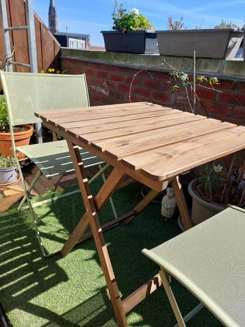 Klaptafeltje voor terras of tuin beschikbaar voor biedingen
