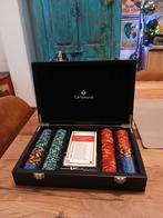 Luxe pokerset cartamundi, Hobby en Vrije tijd, Ophalen of Verzenden, Zo goed als nieuw