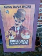 Charlie Chaplin poster 55x80cm, Ophalen, Zo goed als nieuw