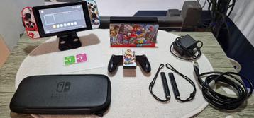 console nintendo switch :custom mario & garantie :complete beschikbaar voor biedingen