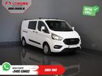 Ford Transit Custom 2.0 TDCI L2 Trend DC Dubbel Cabine BPM V, Auto's, Wit, 202 g/km, Bedrijf, Ford
