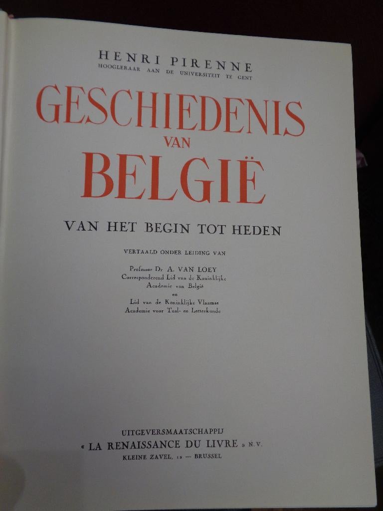 Boeken " Geschiedenis van België ", Livres, Histoire nationale, Utilisé, Enlèvement ou Envoi