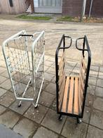 stevige vouwbedden (logeerbedden), Huis en Inrichting, Slaapkamer | Bedden, Ophalen, Wit, Hout, 80 cm