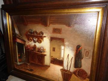 Beau grand Carl Esterreich (19e siècle)-Mentionné au BENEZIT, Enlèvement ou Envoi