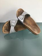 Gratis Verzenden | Birkenstock Madrid zilveren slippers 42, Slippers, Overige kleuren, Verzenden, Zo goed als nieuw