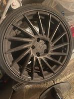 KESKIN velgen 18inch + v:215/35 A: 225/40/18 michelin, Auto-onderdelen, Banden en Velgen, Gebruikt, Banden en Velgen, 17 inch