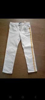 Witte slanke jeans met vlechtwerk voor volkswandelingen, Ophalen of Verzenden, Zo goed als nieuw, Jongen, Broek