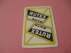 1 oude joker speelkaart Rutex auto (40), Ophalen of Verzenden, Zo goed als nieuw, Speelkaart(en)