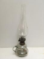 Lampe à pétrole en verre, année 1900, Antiquités & Art, Antiquités | Éclairage, Enlèvement