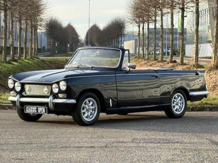 Triumph Vitesse Mk2 Convertible  Overdrive, Autos, Triumph, Entreprise, Essence, Cabriolet, Boîte manuelle, Bleu, Brun