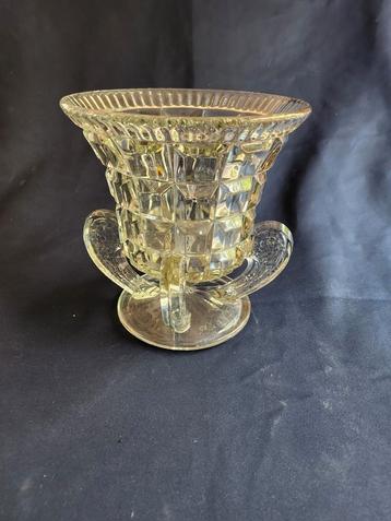 kristal  art deco ijsemmer beschikbaar voor biedingen
