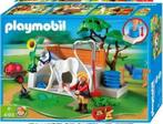 Playmobil paarden wasstraat, Kinderen en Baby's, Speelgoed | Playmobil, Complete set, Gebruikt, Ophalen