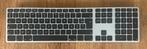 Matias Wireless Aluminium Keyboard toetsenbord Space Gray, Comme neuf, Azerty, Enlèvement ou Envoi