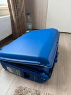 Samsonite koffer + beautycase blauw te koop, Handtassen en Accessoires, Ophalen, Zo goed als nieuw