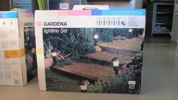 Gardena lightline set 5 lampen 4337 disponible aux enchères