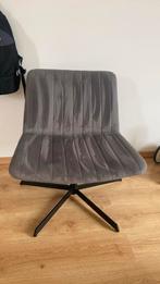 Velvet draaibare stoel/fauteuil, Ophalen, Zo goed als nieuw