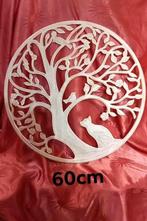 arbre de vie en bois compressé 60 cm motif chat, Maison & Meubles, Enlèvement ou Envoi, Neuf