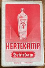 Ancien jeu de cartes HERTEKAMP SCHIEDAM, Collections, Enlèvement ou Envoi, Comme neuf, Carte(s) à jouer