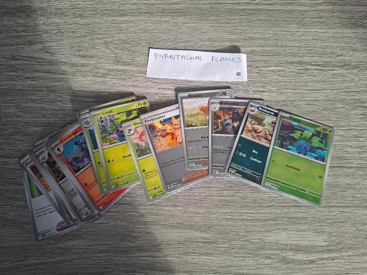 Phantasmal Flames set - Pokémon, Hobby & Loisirs créatifs, Jeux de cartes à collectionner | Pokémon, Neuf, Plusieurs cartes, Foil
