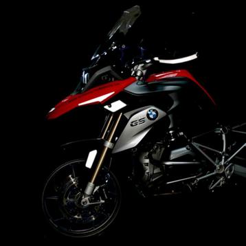 Reflectie stickers BMW R1250 R1200GS GSA LC (wit of zwart) beschikbaar voor biedingen
