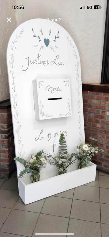 Urne pour mariage ou autres beschikbaar voor biedingen