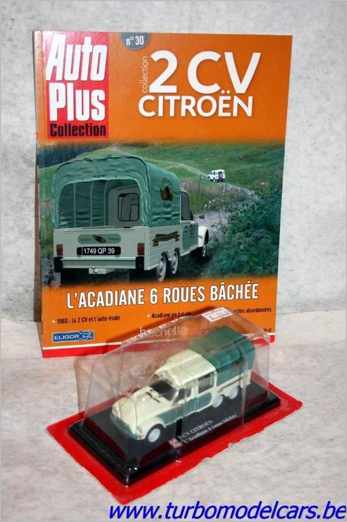 Citroën L'Acadiane 6 Roues1/43 Eligor Auto Plus Collection, Hobby en Vrije tijd, Modelauto's | 1:43, Nieuw, Auto, Overige merken