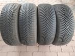 4 Michelin Alpin winterbanden 205/55 R16 91H ( 6a7 mm), Ophalen, Gebruikt, Winterbanden