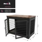 MaxxPet Houten Hondenbench 106x60x77cm - Walnoot, Dieren en Toebehoren, Hondenbenches, Support@maxxtools.be, Nieuw, Ophalen of Verzenden