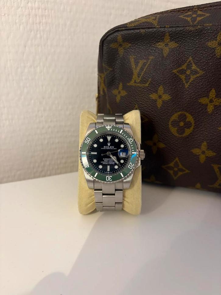 Rolex Submariner - Kermit - Automatisch, Handtassen en Accessoires, Horloges | Heren, Zo goed als nieuw, Rolex, Ophalen of Verzenden