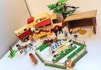 Playmobil 4074 Ruitercentrum en camper met aanhanger, Ophalen of Verzenden, Zo goed als nieuw, Complete set
